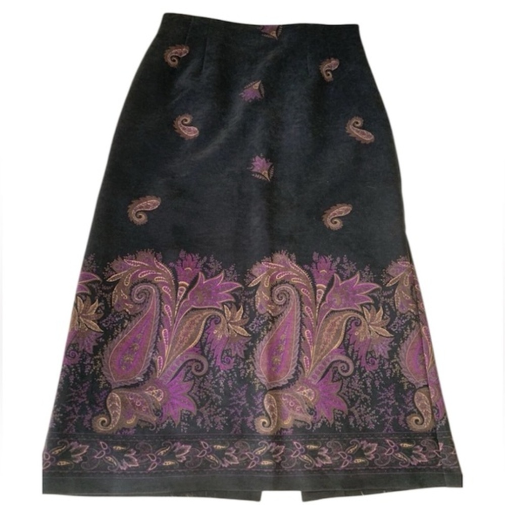 BRIGGS NEW YORK Jacquard Skirt